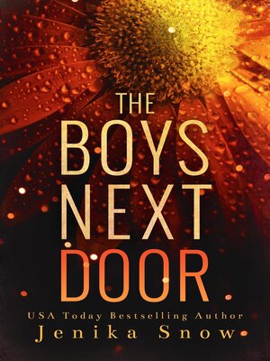 cover image of The Boys Next Door